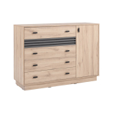 Allmo Komoda AL17 dub/antracit