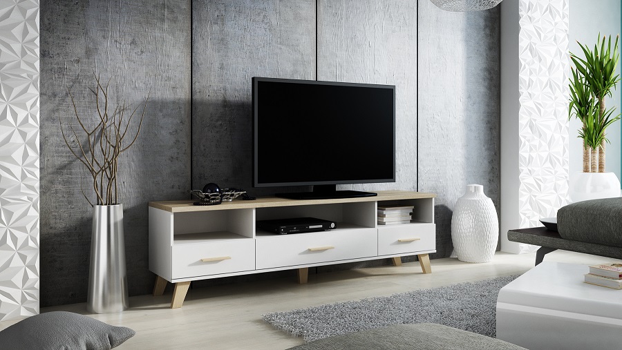 Lotta Tv stolík 180 biely