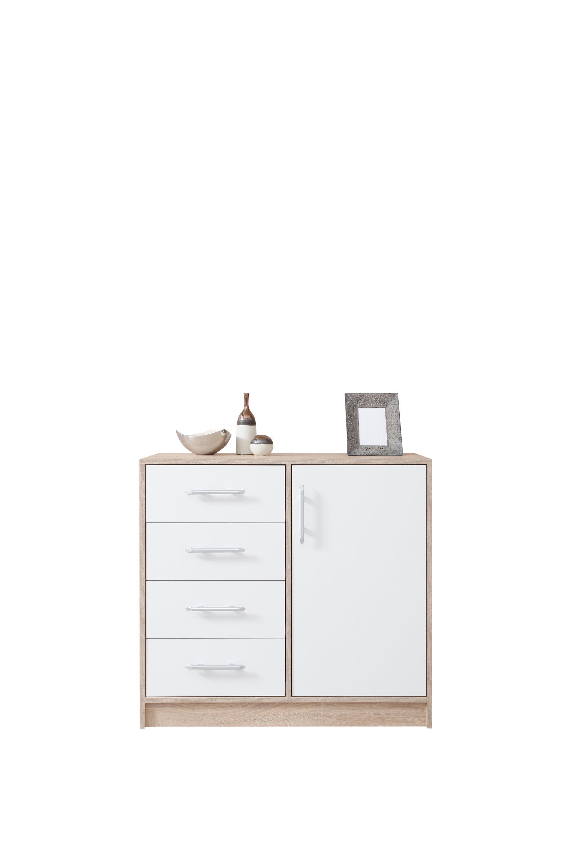 Smart Komoda SRK2 dub sonoma/biela