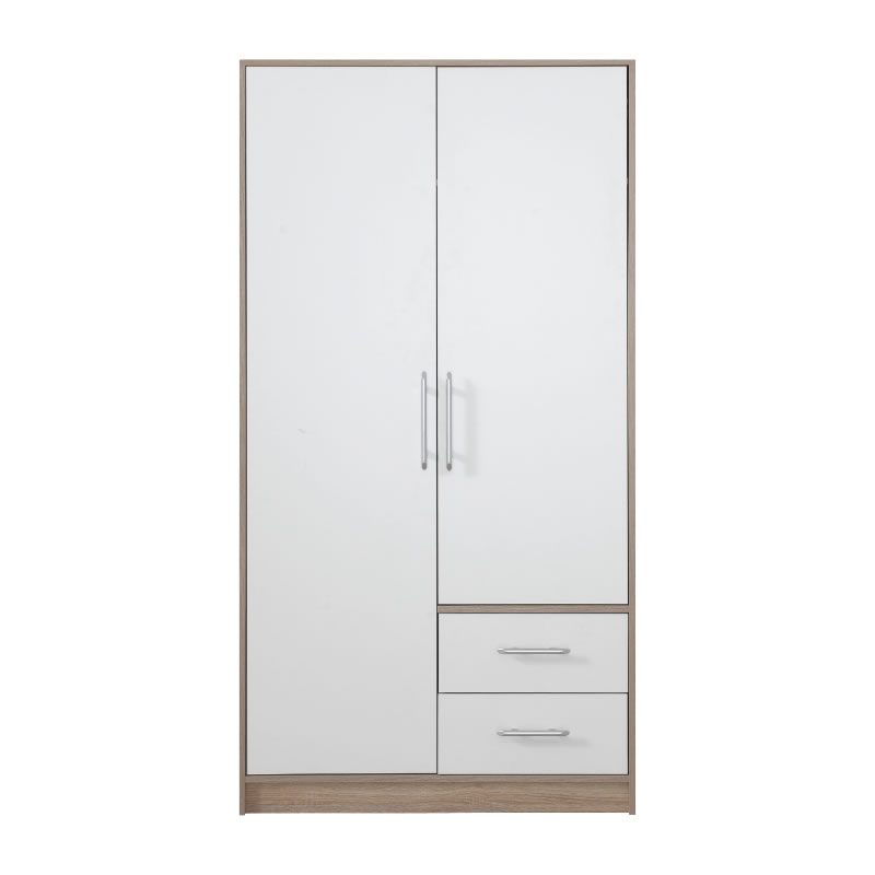 Smart Skriňa šatníková SR3 dub sonoma/biela